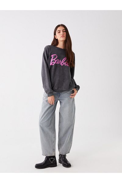 LC Waikiki Pantaloni Jean de damă cu ajustare dreaptă