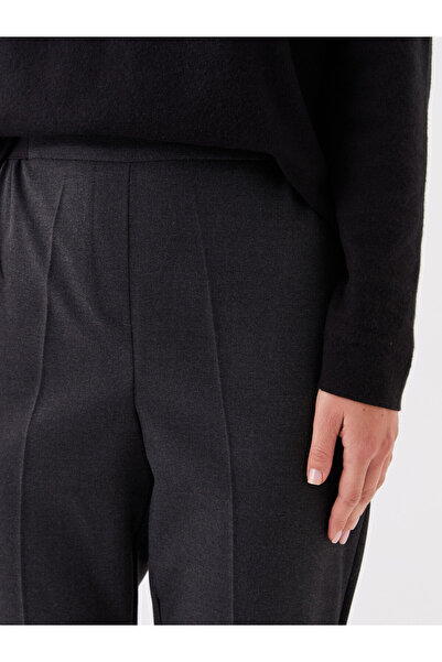 LC Waikiki Standard Fit Women's Trousers - Elastic Waist