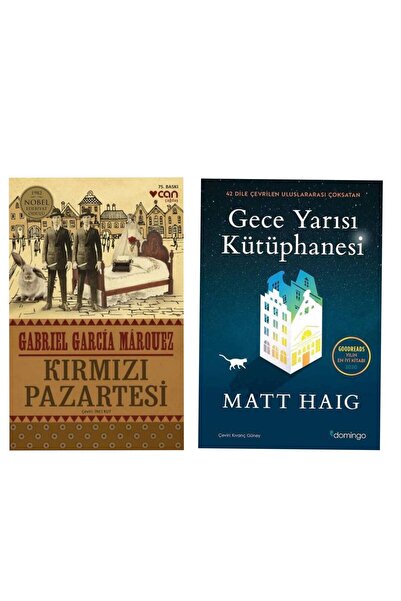 Can Yayınları Kırmızı Pazartesi - Gabriel García Márquez - Gece Yarısı Kütüph...
