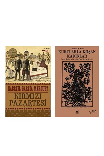 Can Yayınları Kırmızı Pazartesi - Gabriel García Márquez - Kurtlarla Koşan Ka...