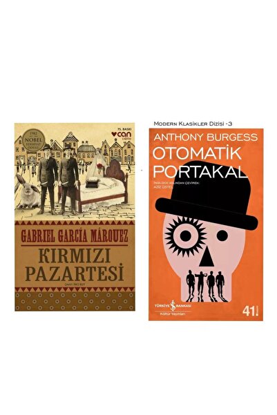 CAN Kırmızı Pazartesi - Gabriel García Márquez - Otomatik Portakal - Anthony ...