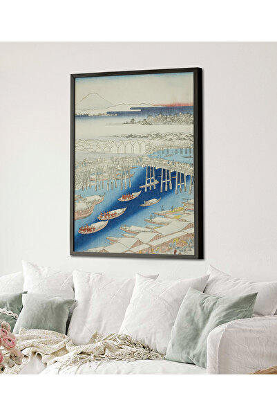 HOMEPACK Çerçeveli Tekli Tablo Yelkenli Serisi Klasik Poster Tablo TK/118