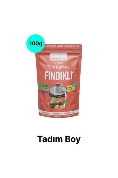 kahveciayhan 100g Fındıklı Türk Kahvesi-sütlü (TADIM BOYU)