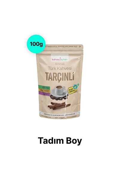 kahveciayhan 100g Tarçınlı Türk Kahvesi-sütlü (TADIM BOYU)