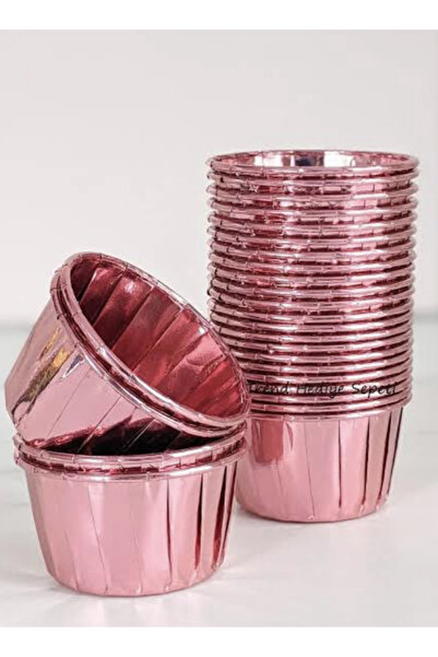 Çemrek Süs Parti Rose Cup Cake Muffin Kabı 25’li