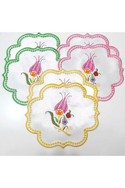 Nakışlı Peçete Χρωματιστή χαρτοπετσέτα κοκτέιλ με σχέδιο τουλίπας