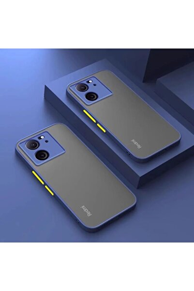 Rivor Xiaomi Mi 13t/13t Pro Uyumlu Kılıf 3d Kamera Korumalı Buzlu Kenarları R...