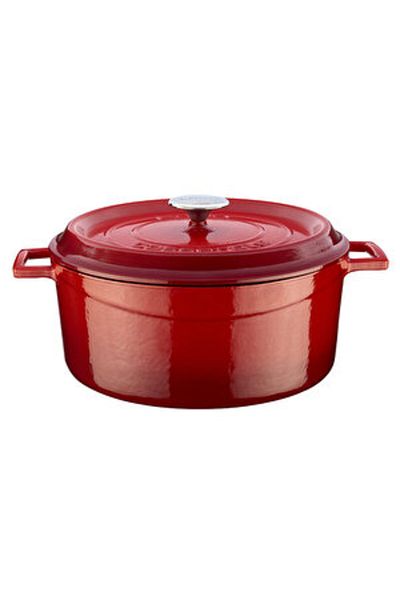 Lava (LATCH BASKET GIFT ) Lava Red Round Pot 28 cm