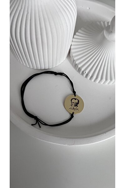 Alışveriş Bekçisi Adjustable bracelet with Atatürk's portrait and signature