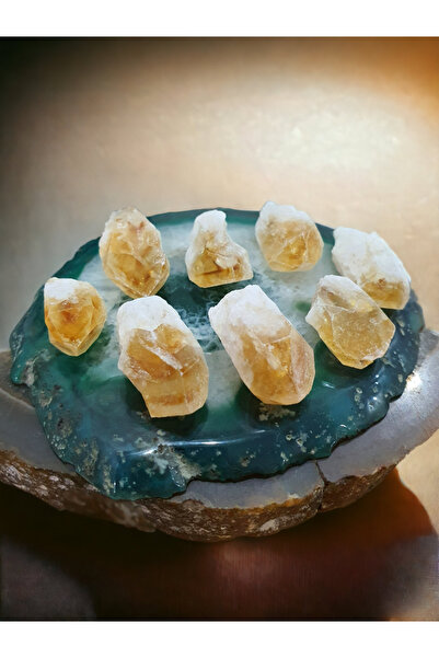 NBS Beautiful Naturel Stones قطعة خام حقيقية من حجر السترين (المال) 1-3 سم (ق...