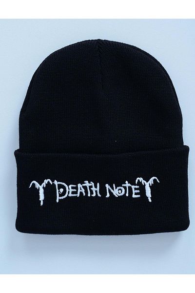Toum Darween Anime Death Note Κέντημα Unisex Black Beret
