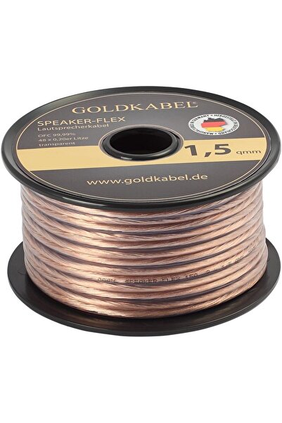 GOLD KABEL Goldkabel Speaker - Flex 2X1.50Mm² Hoparlör Kablosu - 10 Metre
