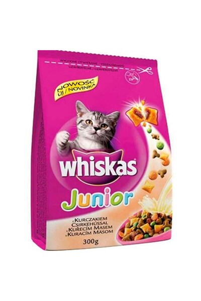 Whiskas Tavuklu Yavru Kuru Kedi Maması 300 Gr