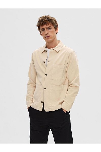 Selected Homme Oberhemd aus Cord
