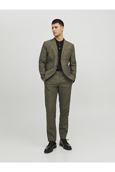 Jack & Jones Premium Blazer Slim Fit aus Leinen