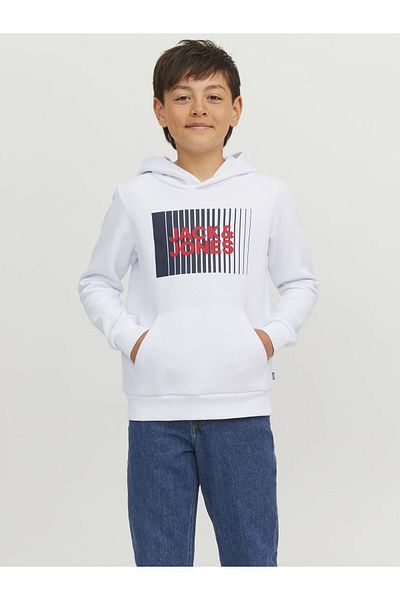 Jack & Jones Junior Kapuzenpullover Logo Kapuzenpullover Junior