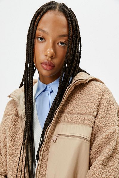 Koton Women's Camel Hair Jacket