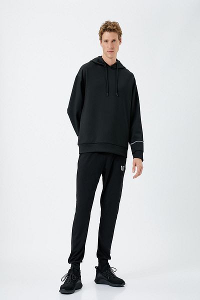 Koton Schwarze Herren-Jogginghose