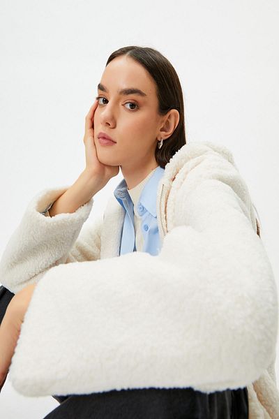 Koton Women's Ecru Jacket