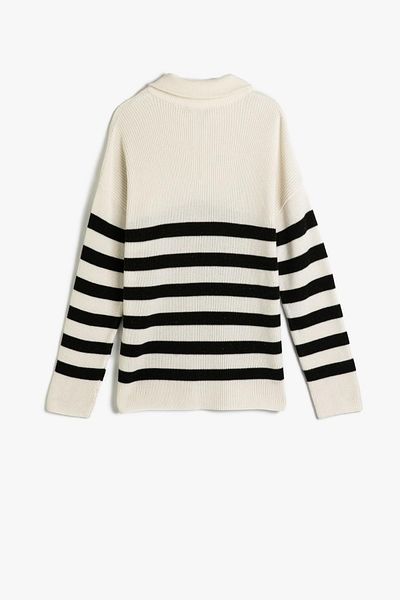 Koton Girl's Ecru Sweater