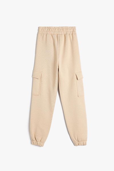Koton Beige Jogginghose für Mädchen