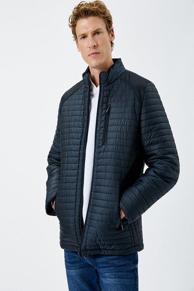 Koton Men's Navy Blue Jacket