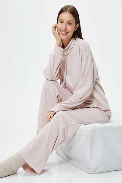 Koton Women's Pink Pajama Top