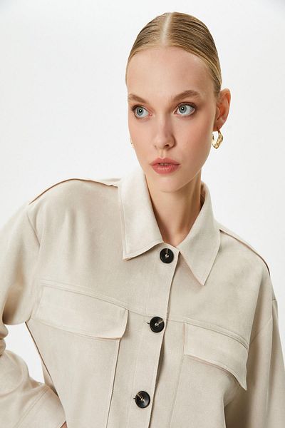 Koton Women's Beige Jacket