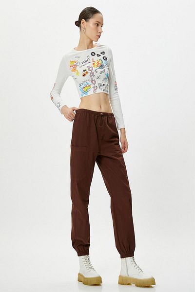Koton Women's Brown Jeans