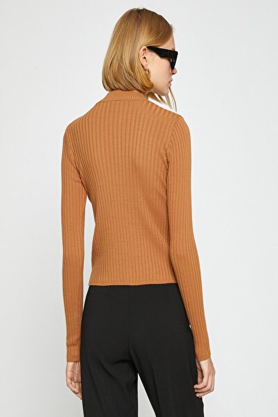 Koton Kadın Deve Tüyü Kazak 3WAK90064HT