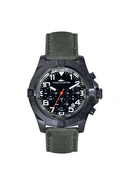 Fynch-Hatton Uhren Herrenuhr Green