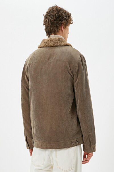 Koton Ανδρικό μπεζ μπουφάν