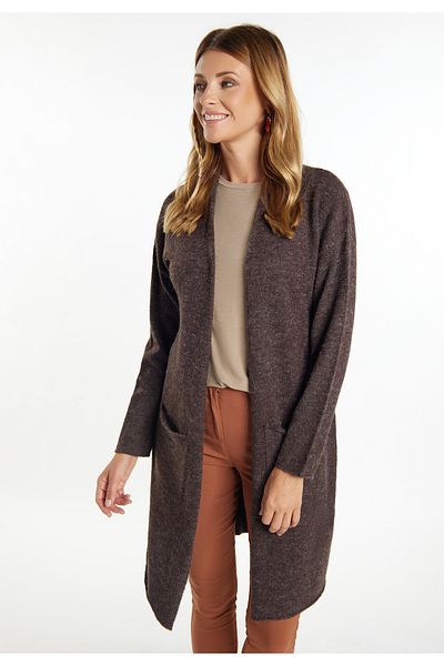 USHA FESTIVAL Long Cardigan flesh