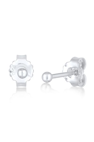 ELLI Ohrringe Ohrstecker Kugel Klassisch Rund 925 Silber
