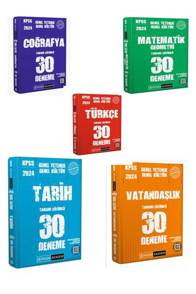 Pegem Akademi Yayıncılık Pegem Akademi 2024 KPSS Genel Yetenek Genel Kültür C...