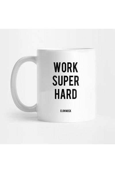 Pixxa Too Tight Work - Elon Musk Mug