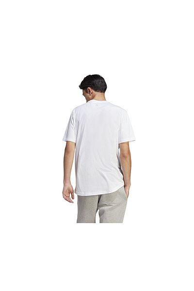 adidas M All Szn G T Ανδρικό ημερήσιο μπλουζάκι IC9821 Λευκό