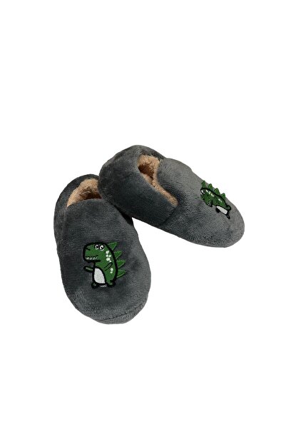 Esco Sesa Dino Serisi-Erkek Çocuk Panduf- Ev Ayakkabısı- Kaydırmaz Taban