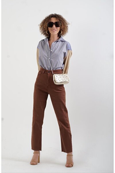 Zelish My Sister Pantaloni din Jean Mom Fit fără cusături