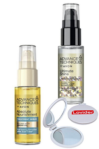 AVON Argan Oil and Shine Serum - Lovider Pocket Mirror Gift