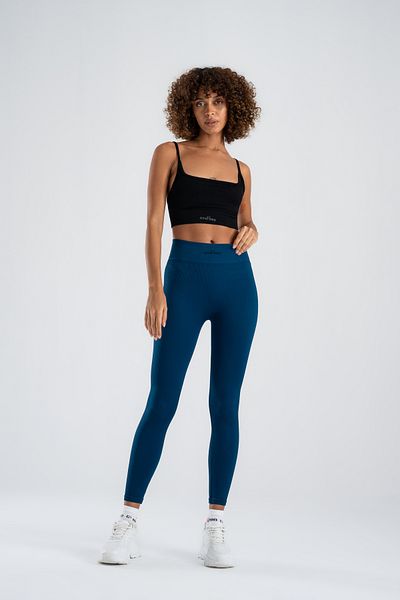 GYMXPRO Jambiere sport cu nervuri, super flexibile, cu întărire