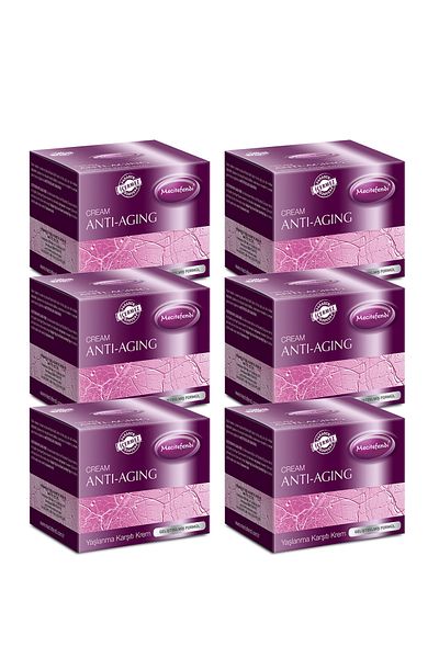 Mecitefendi Mecitefendi Anti-Aging Cream - 6 Pieces x 100ml