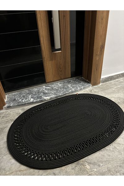 MaVaux Amsterdam Series Jute, Patterned Doorstep, Doormat, Bathroom Mat, Balcony Mat / Gift, Houseware