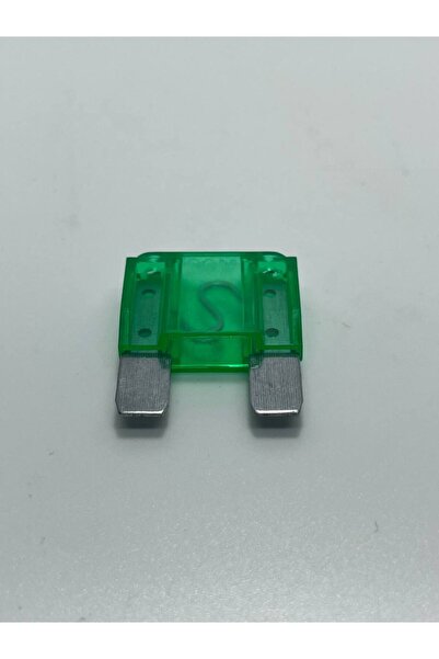 yugo 30a Yeşil Şeffaf Büyük Maksi Bıçak Sigorta 30 Amper