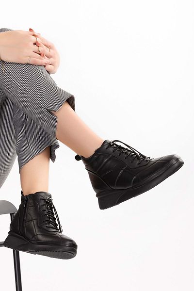 Gondol Cizme sport ușoare de zi cu zi din piele naturală de damă Ndr.5515