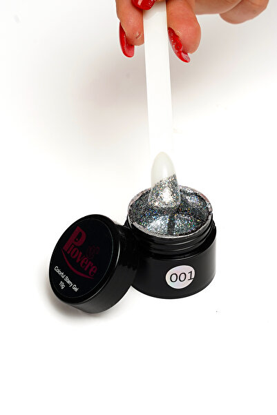 PIOVERE Yıldızlı Gel Kalıcı Oje 01 Gümüş Denebola (10gr)