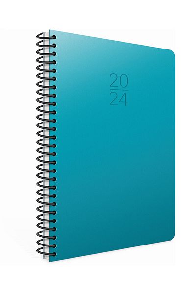 Gıpta Дневен дневен ред Eco 17x24 Spiral за 2024 г., 406-SEK (недели на една страница)