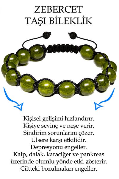 Tesbih Atölyesi Macrame Certified Zebercet Bracelet