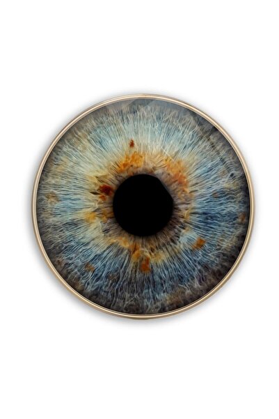 Genel Markalar Arten01 Göz Bebeği Yuvarlak Cam Tablo Bernami Özel Artber