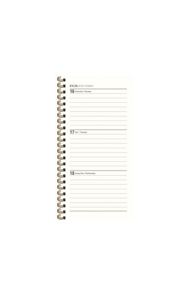 KESKİN COLOR Sharp Color 2024 Weekly Pocket Agenda Daisy 8X16 (Old Agenda)